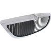 GRILLE CHROME/DARK GRAY W/LTD EDITION MODEL REPLACEMENT FOR LINCOLN TOWN CAR 2003 PARTSLINK NUMBER  FO1200447