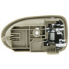 DOOR HANDLE FR LH INNER BEIGE W/CHROME REPLACEMENT FOR MAZDA  MPV 2003 PARTSLINK NUMBER  MA1352106
