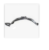 FENDER LINER LH WO/SIDE MOULDING REPLACEMENT FOR MAZDA  MPV 2003 PARTSLINK NUMBER  MA1248121