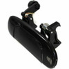 DOOR HANDLE RR RH OUTER PLASTIC BLACK SMOOTH REPLACEMENT FOR MAZDA PROTEGE 2003 PARTSLINK NUMBER  MA1521101