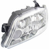 HEAD LAMP LH HB ALUMINUM BEZEL 02-03 HQ REPLACEMENT FOR MAZDA PROTEGE 5 2003 PARTSLINK NUMBER  MA2518106