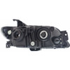 HEAD LAMP LH HB ALUMINUM BEZEL 02-03 HQ REPLACEMENT FOR MAZDA PROTEGE 5 2003 PARTSLINK NUMBER  MA2518106
