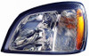 HEAD LAMP RH FWD HQ REPLACEMENT FOR CADILLAC  DEVILLE FWD 2004 PARTSLINK NUMBER GM2503240