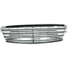 GRILLE CHROME/SILVER W/SPORT PKG (AVNGRD/ELGNS) REPLACEMENT FOR MERCEDES C320 2003 PARTSLINK NUMBER  MB1200142