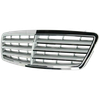 GRILLE CHROME/SILVER W/SPORT PKG (AVNGRD/ELGNS) REPLACEMENT FOR MERCEDES CLK320 2003 PARTSLINK NUMBER  MB1200142