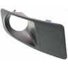 FOG LAMP BEZEL FR RH BLACK SMOOTH  REPLACEMENT FOR FORD FUSION 2006 PARTSLINK NUMBER  FO1039108