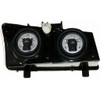 HEAD LAMP LH W/O CLADDING HQ REPLACEMENT FOR CHEVROLET AVALANCHE 2004 PARTSLINK NUMBER GM2502257