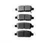 BRAKE PADS SET FR CERAMIC REPLACEMENT FOR NISSAN ALTIMA COUPE 2013 PARTSLINK NUMBER   D1650