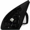 DOOR MIRROR RH POWER REPLACEMENT FOR CHEVROLET AVEO HATCHBACK 2004 PARTSLINK NUMBER GM1321327