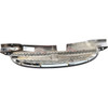 GRILLE CHROME/BLACK REPLACEMENT FOR CHEVROLET AVEO HATCHBACK 2004 PARTSLINK NUMBER GM1200559