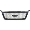 GRILLE CHROME FRAME W/BLACK HONEYCOMB XLT MODEL  REPLACEMENT FOR FORD PICKUP FORD LIGHTDUTY (F150) 2006 PARTSLINK NUMBER  FO1200469