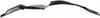 FENDER LINER FR LH RR SECTION REPLACEMENT FOR CHEVROLET CAVALIER 2004 PARTSLINK NUMBER GM1248113