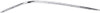 BUMPER MOULDING FR RH CHROME REPLACEMENT FOR MERCEDES S600 2003 PARTSLINK NUMBER  MB1059110