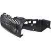 GRILLE MATT-BLACK SMOOTH FRAME W/O MOULDING (3 PIECE TYPE) REPLACEMENT FOR CHEVROLET COLORADO 2004 PARTSLINK NUMBER  GM1200518