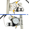 WINDOW REGULATOR FR LH POWER FOR EXTENDED CAB  REPLACEMENT FOR FORD PICKUP FORD LIGHTDUTY (F150) 2006 PARTSLINK NUMBER  FO1350160