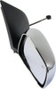 DOOR MIRROR RH POWER HTD CHROME FOR CREW CAB SL MODEL    REPLACEMENT FOR NISSAN FRONTIER PICKUP 2013 PARTSLINK NUMBER  NI1321291
