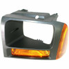 SIGNAL LAMP FR LH W/BLACK TRIM RING HQ REPLACEMENT FOR FORD PICKUP FORD SUPERDUTY - (F250-F350) 2006 PARTSLINK NUMBER  FO2526104