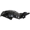 FENDER LINER FR LH FR SECTION REPLACEMENT FOR NISSAN 350Z 2003 PARTSLINK NUMBER  NI1250130