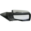DOOR MIRROR RH MANUAL W/CHROME  REPLACEMENT FOR FORD RANGER PICKUP 4WD 2006 PARTSLINK NUMBER  FO1321315