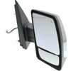 DOOR MIRROR RH POWER CHROME HTD  REPLACEMENT FOR NISSAN NV1500 2013 PARTSLINK NUMBER  NI1321248