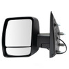DOOR MIRROR LH POWER TEXTURED HTD W/O TOW  REPLACEMENT FOR NISSAN NV3500 2013 PARTSLINK NUMBER  NI1320234