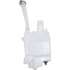 WINDSHIELD WASHER TANK W/CAP/HOLE FOR PUMP/HOLE FOR SENSOR/FILLER TUBE   REPLACEMENT FOR NISSAN SENTRA 2013 PARTSLINK NUMBER  NI1288158U