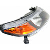 HEAD LAMP RH BLACK HOUSING  REPLACEMENT FOR HONDA CIVIC COUPE 2006 PARTSLINK NUMBER  HO2519111V