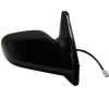 DOOR MIRROR RH POWER NON-FOLDAWAY GLOSS BLACK PTM REPLACEMENT FOR PONTIAC VIBE 2003 PARTSLINK NUMBER  TO1321207