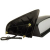 DOOR MIRROR RH POWER TEXTURED REPLACEMENT FOR SATURN ION SEDAN 2003 PARTSLINK NUMBER  GM1321267