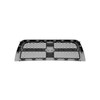 GRILLE MATTE-BLACK W/GRAY FRAME  REPLACEMENT FOR RAM PICKUP-RAM-3500 2013 PARTSLINK NUMBER  CH1200373