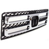 GRILLE BLACK  REPLACEMENT FOR HONDA RIDGELINE 2006 PARTSLINK NUMBER  HO1200183
