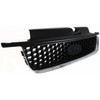 GRILLE CHROME/BLACK LTD- XLT REPLACEMENT FOR FORD ESCAPE  2004 PARTSLINK NUMBER FO1200390
