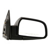 DOOR MIRROR RH POWER HTD TEXTURED BLACK  REPLACEMENT FOR HYUNDAI TUCSON 2006 PARTSLINK NUMBER   HY1321151