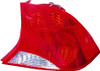 TAIL LAMP RH W/BLACK HOUSING SDN REPLACEMENT FOR FORD FOCUS 2004 PARTSLINK NUMBER FO2801198V