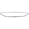 GRILLE SURROUND ALL CHROME  REPLACEMENT FOR SUBARU XV CROSSTREK 2013 PARTSLINK NUMBER  SU1202100