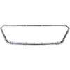 GRILLE SURROUND ALL CHROME  REPLACEMENT FOR SUBARU XV CROSSTREK 2013 PARTSLINK NUMBER  SU1202100