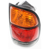 TAIL LAMP RH STD BED YELLOW/RED WHITE (REGULAR/ACCESS CAB) HQ REPLACEMENT FOR  TOYOTA TUNDRA PICKUP 2003 PARTSLINK NUMBER  TO2801129