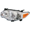 HEAD LAMP LH JAPAN BUILT BASE CE LE CAPA    REPLACEMENT FOR TOYOTA COROLLA SEDAN 2013 PARTSLINK NUMBER  TO2518131C