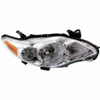 HEAD LAMP RH JAPAN BUILT BASE CE LE CAPA    REPLACEMENT FOR TOYOTA COROLLA SEDAN 2013 PARTSLINK NUMBER  TO2519131C