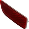 REFLECTOR RR RH CANADA BUILT CAPA    REPLACEMENT FOR TOYOTA COROLLA SEDAN 2013 PARTSLINK NUMBER  TO1185102C