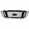 GRILLE CHROME GRAY 4WD REPLACEMENT FOR FORD RANGER PICKUP 4WD 2004 PARTSLINK NUMBER  FO1200453