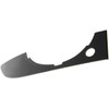 FOG LAMP LOWER TRIM FR RH W/O SPRT PKG MATTE-BLACK REPLACEMENT FOR  AUDI A4 CABRIO (CONVERTIBLE) 2007 PARTSLINK NUMBER  AU2601102