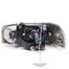 HEAD LAMP LH HQ REPLACEMENT FOR GMC PICKUP GMC DENALI 1500  2004 PARTSLINK NUMBER GM2502214