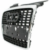 GRILLE (CHROME/PRIMED-BLACK) W/O S-LINE PKG REPLACEMENT FOR  AUDI S4 CABRIO (CONVERTIBLE) 2007 PARTSLINK NUMBER  AU1200112