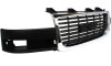 GRILLE FR COMPOSITE LIGHT STYLE CHROME/BLACK REPLACEMENT FOR GMC VAN GMC SAVANA 2004 PARTSLINK NUMBER GM1200532