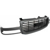 GRILLE BLACK HORIZONTAL BARS W/TEXTURED GRAY FRAME REPLACEMENT FOR GMC YUKON XL 2004 PARTSLINK NUMBER GM1200429
