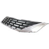 GRILLE BLACK FINISH W/CHROME MOULDING BASE/LE MODEL      REPLACEMENT FOR TOYOTA SIENNA 2013 PARTSLINK NUMBER  TO1200334