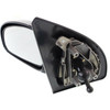 DOOR MIRROR LH MANUAL REMOTE PTM REPLACEMENT FOR  CHEVROLET AVEO HATCHBACK 2007 PARTSLINK NUMBER  GM1320326