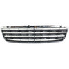 GRILLE CHROME/SILVER W/SPORT PKG (AVNGRD/ELGNS)  REPLACEMENT FOR MERCEDES C55 AMG 2006 PARTSLINK NUMBER  MB1200142