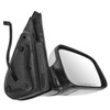 DOOR MIRROR RH POWER SATIN CHROME REPLACEMENT FOR  CHEVROLET HHR 2007 PARTSLINK NUMBER  GM1321369